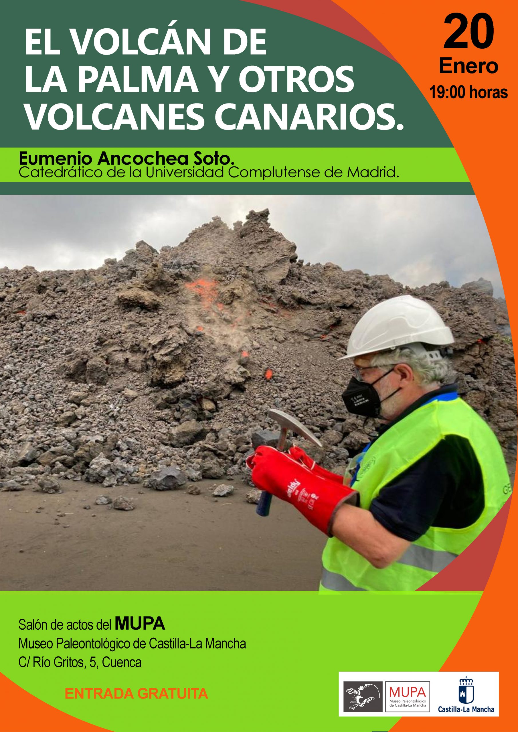 Conferencia sobre el volcán de La Palma y otros volcanes canarios