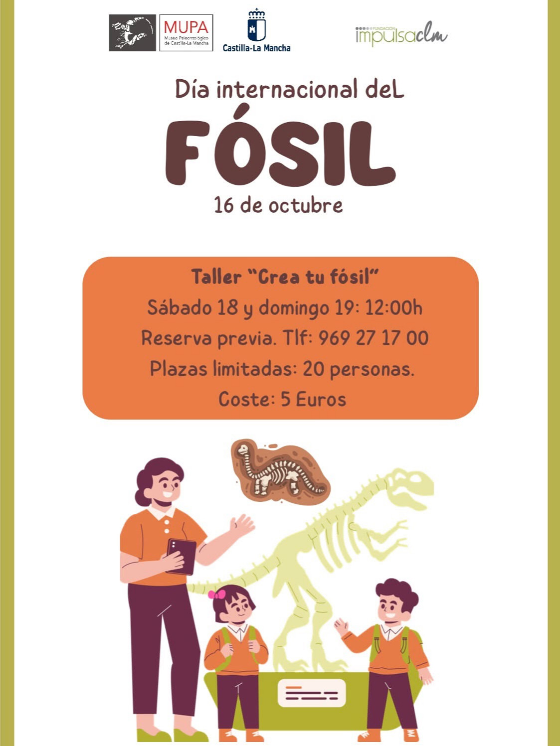 Celebra el Día Internacional del Fósil en el MUPA