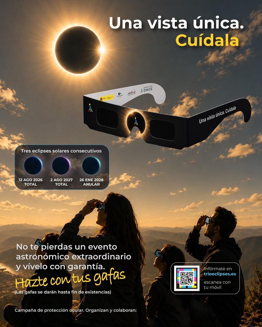 El Museo de Paleontología regalará gafas homologadas con la entrada para disfrutar del eclipse solar del 12 de agosto
